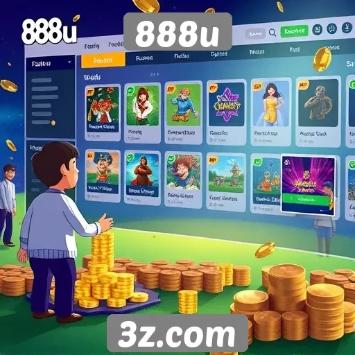 Navegação intuitiva e experiência do usuário no 888u